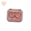 Contact Lens Case Transparent Minimalist Portable Mini Companion Box Beauty Lens Double Box Bathroom 5