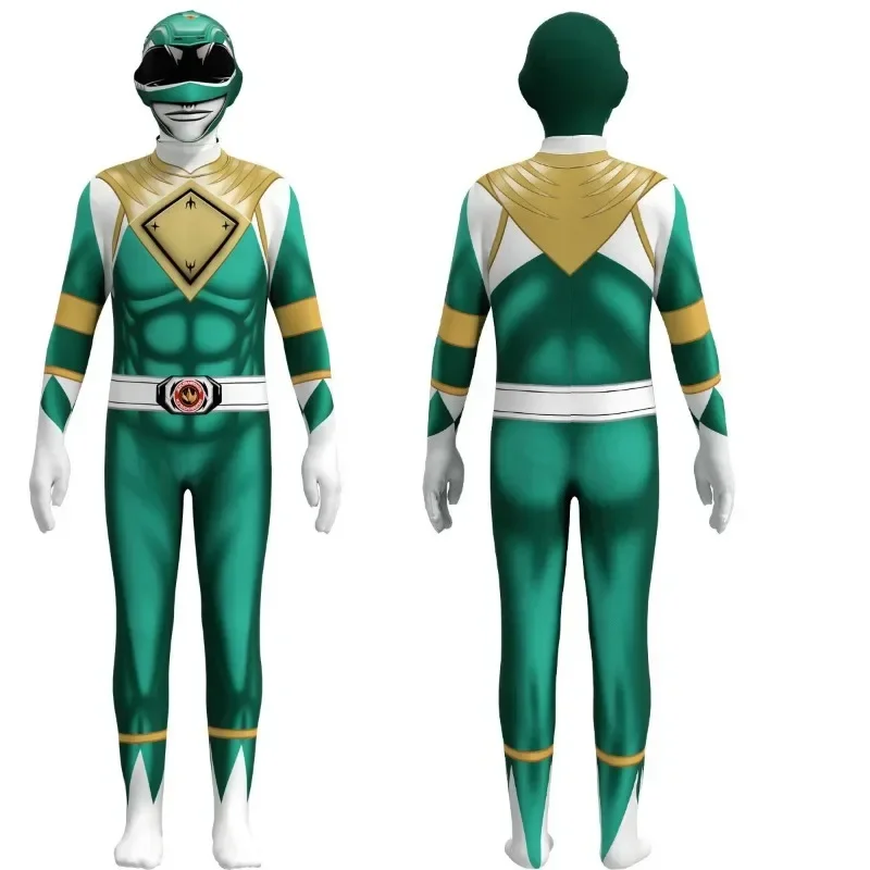 Super-herói Cosplay Macacão para Crianças e Adultos, Samurai Sentai Shinkenger Rangers, Traje de Halloween, Fato de Aniversário