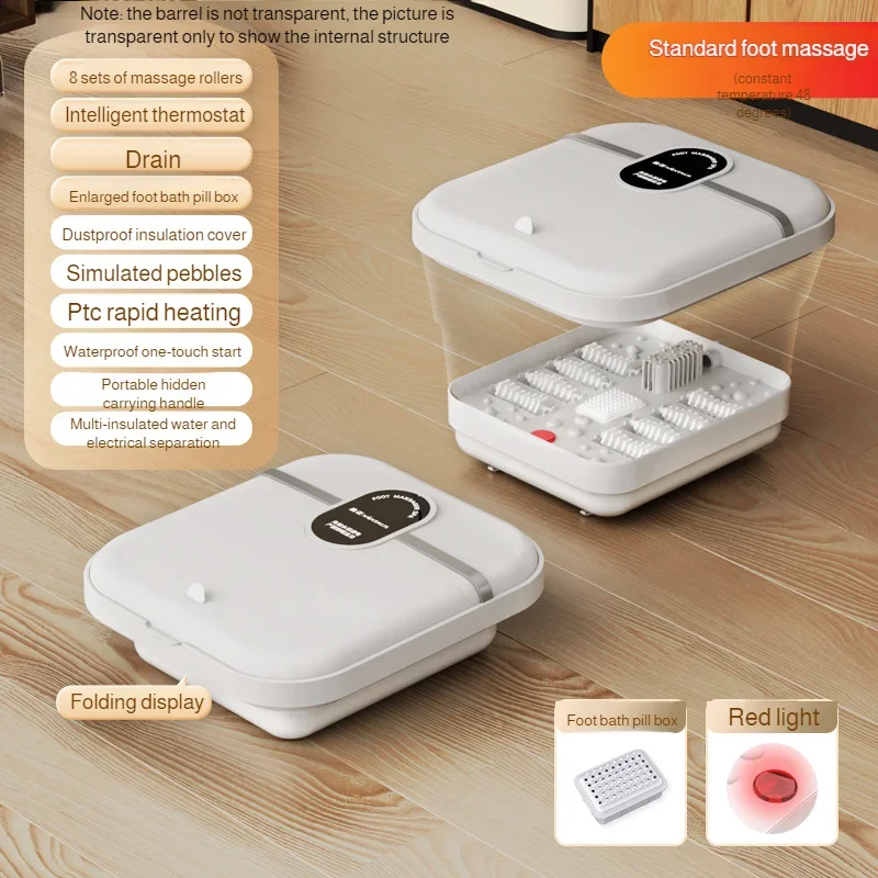Folding Electric Foot Bath Portable Automatic Home Foot Bath