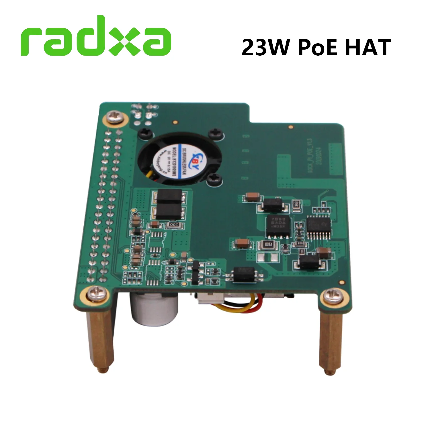 Radxa ROCK Pi PoE , ROCK 4A, ROCK 4B, ROCK 4A +, ROCK 4B +, ROCK 4SE, IEEE 802.3at ǥذ ȣȯ , 23W