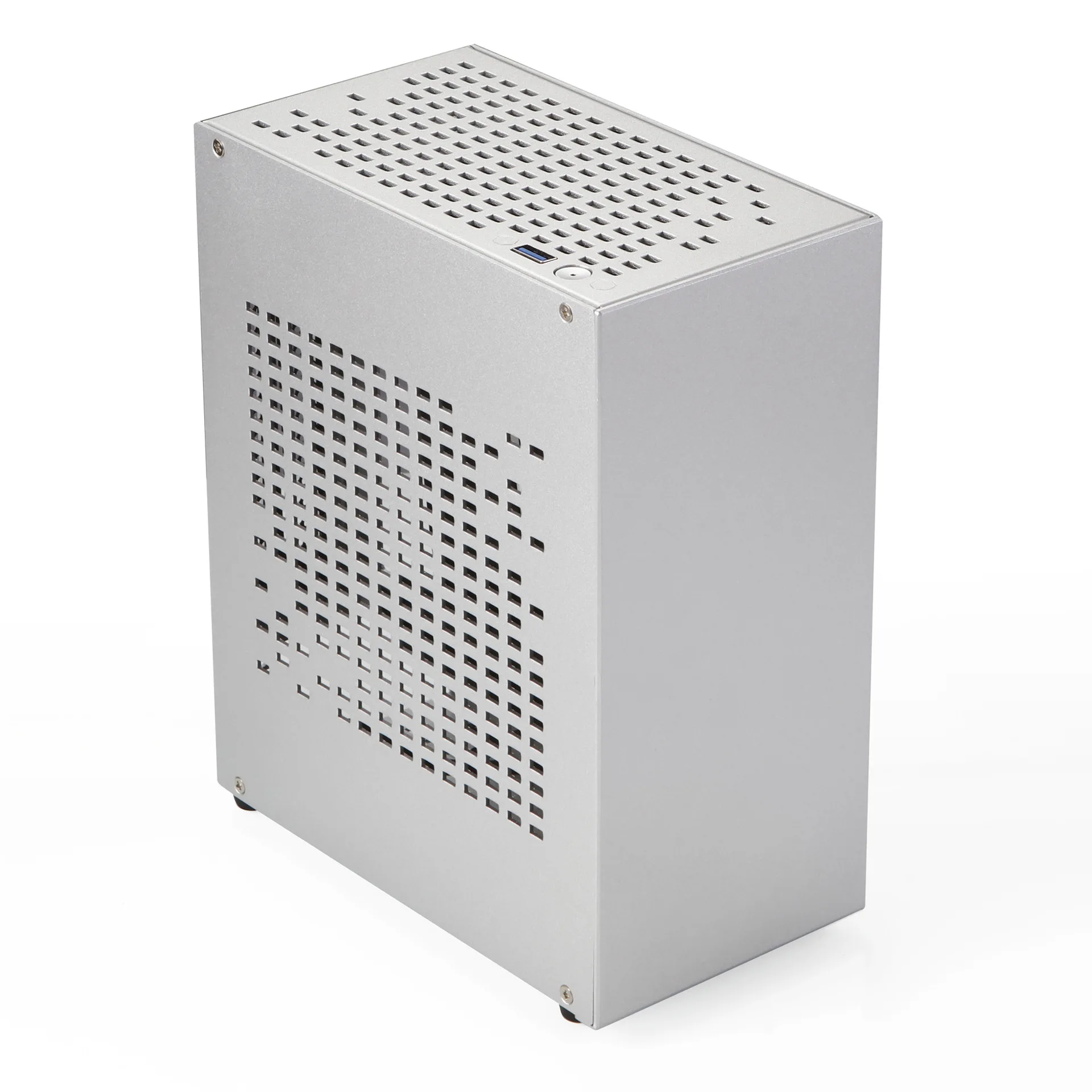 Compact Aluminum Mini ITX Desktop Backpack Case