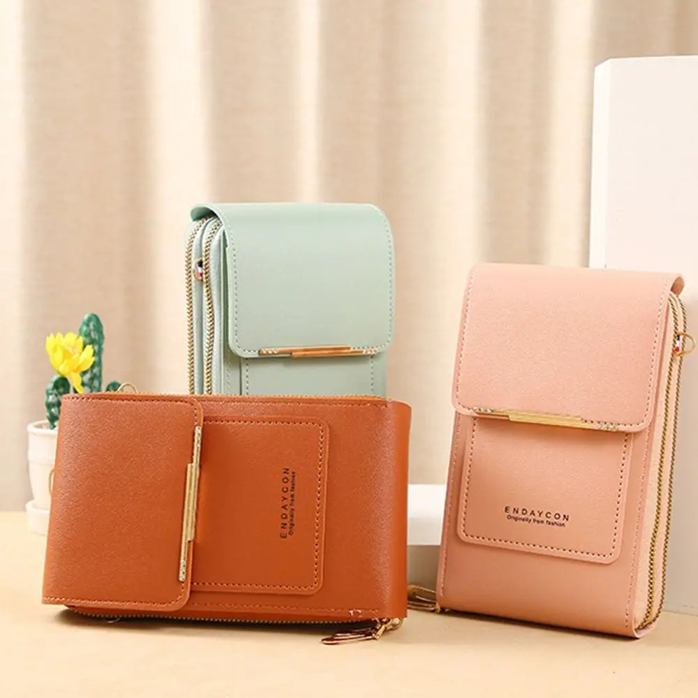 High Quality Women Travel Handbag Crossbody Bags Touch Screen Phone Bag RFID Anti Theft Purse