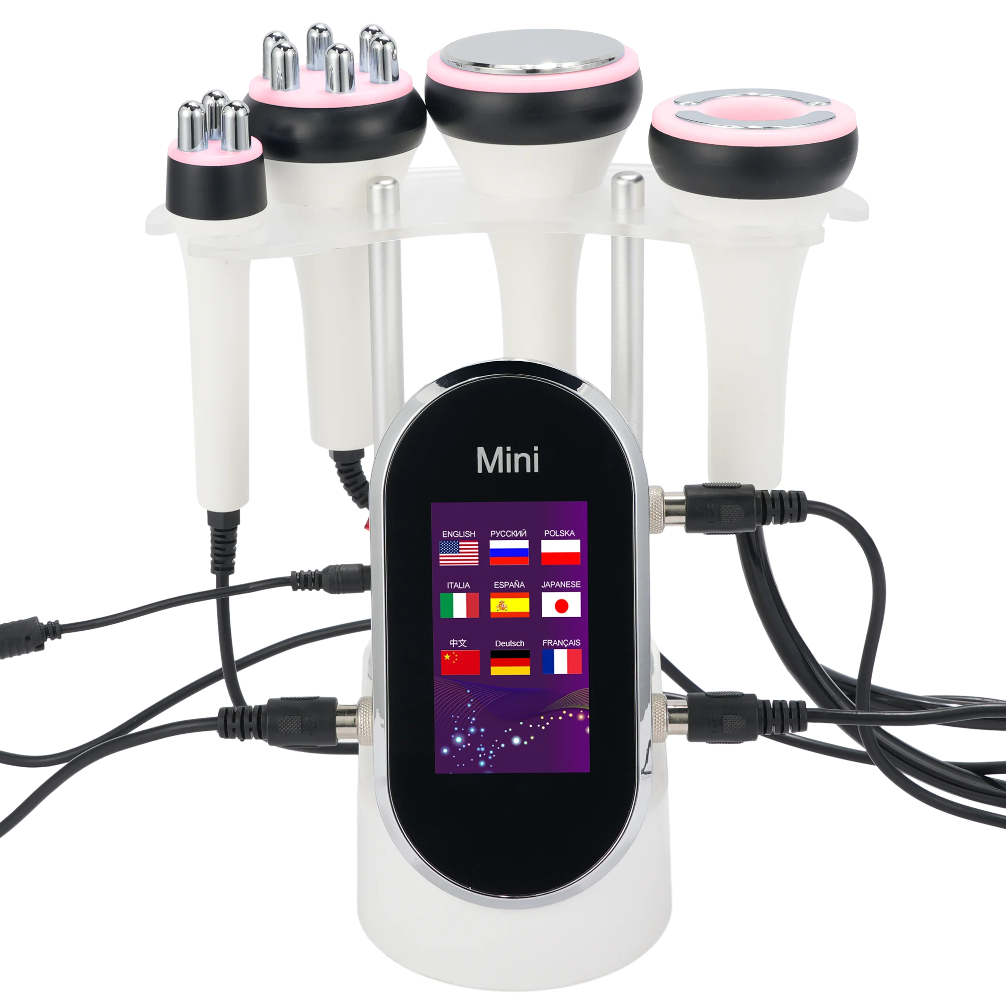 4 in 1 Facial Care 40K Cavitation Lipo Slimming Ultrasonic Liposuction Cavitation Machine Skin Tightening Lifting Device 3