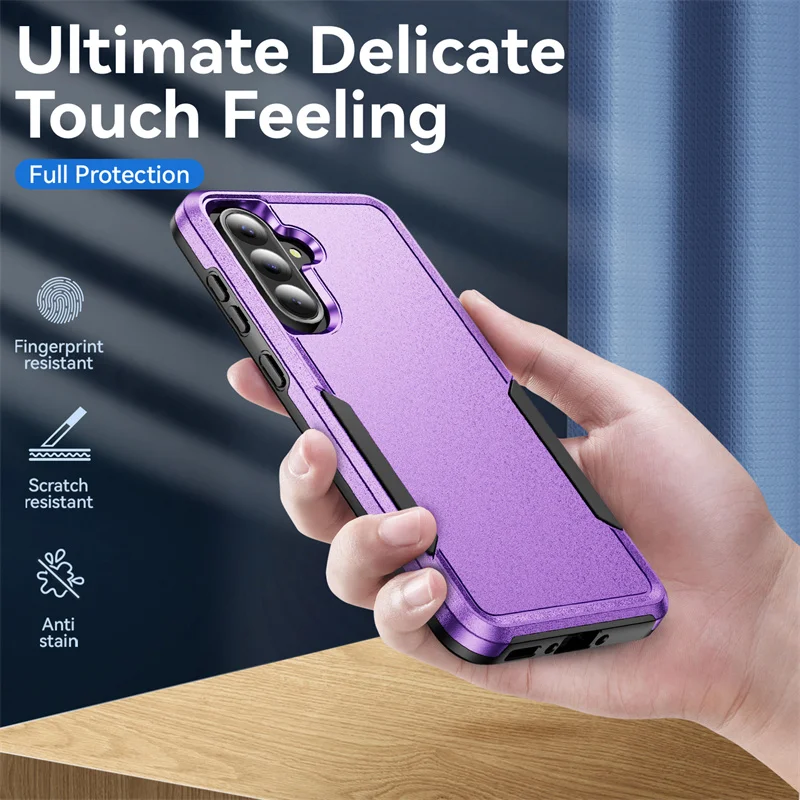 Rugged Dual Layer Protective Shockproof Case - Hard PC+TPU Cover