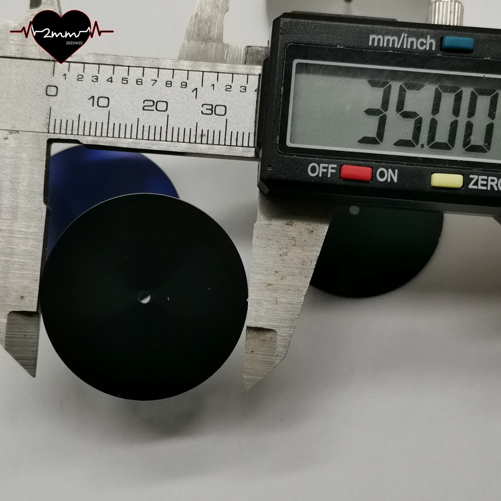 Watch Dial Accessories Watch Face Accessories 35mm Blank Watch Dial for NH39 Movement