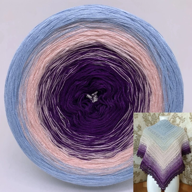 Cotton Thread for Hand Weaving Shawl Blanket