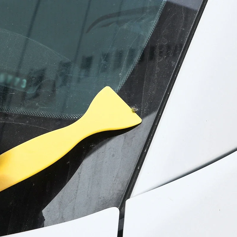 Tic Auto Carbon Fiber Vinyl Film Wrapping Scraper Car Window Styling Sticker Film Bubble Squeegee Scraper Auto Styling 1PCS