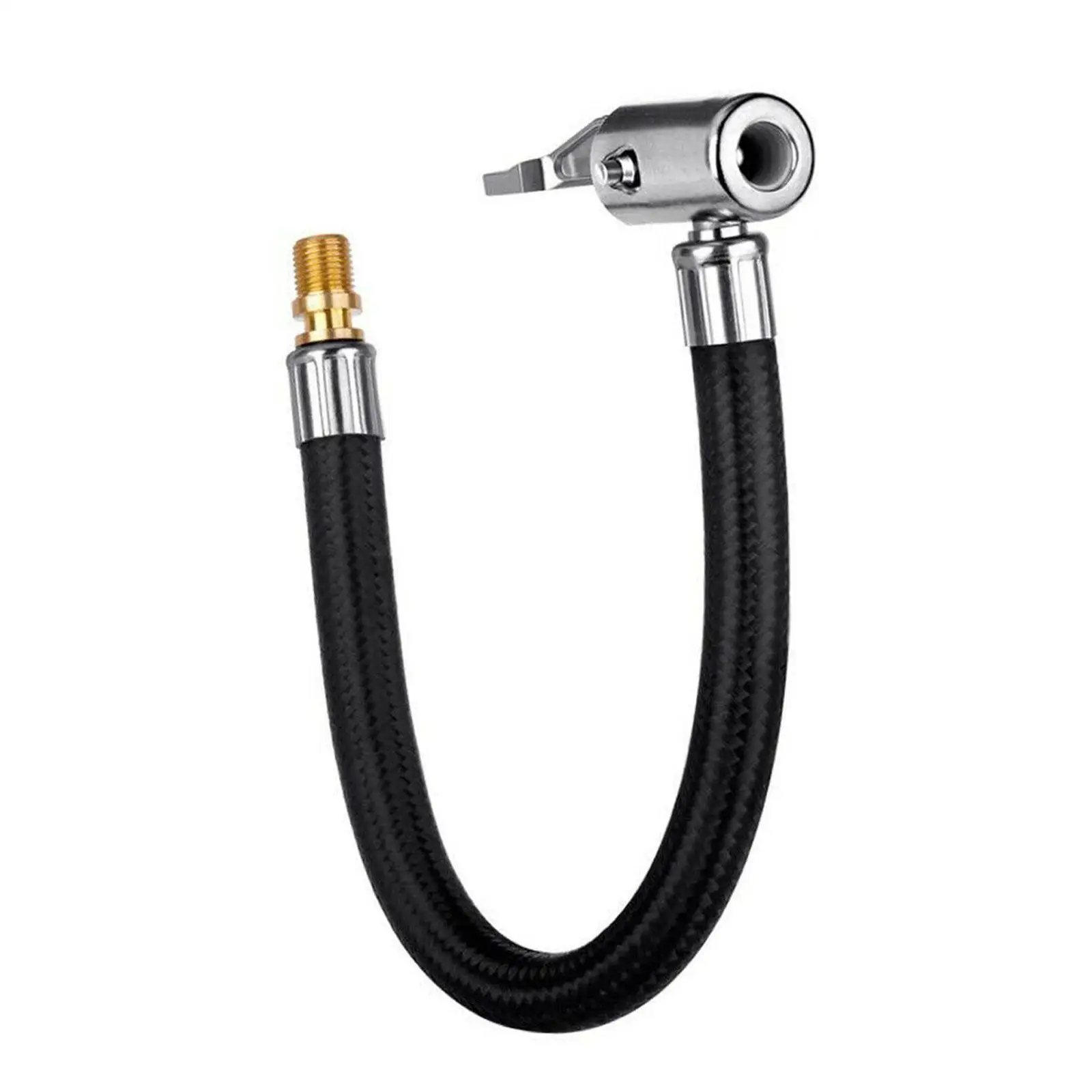 Powstation 10 Cm Car Tyre Inflator Hose Deflated Tyre Tube Hose Air Hand Tube Adapter Pump Pump Air Extension
