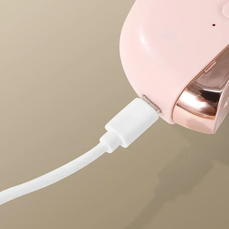 Electric Nail Clipper Grinding Polishing Light Automatic Trimmer Rechargeable Cutter Manicure Baby Adult