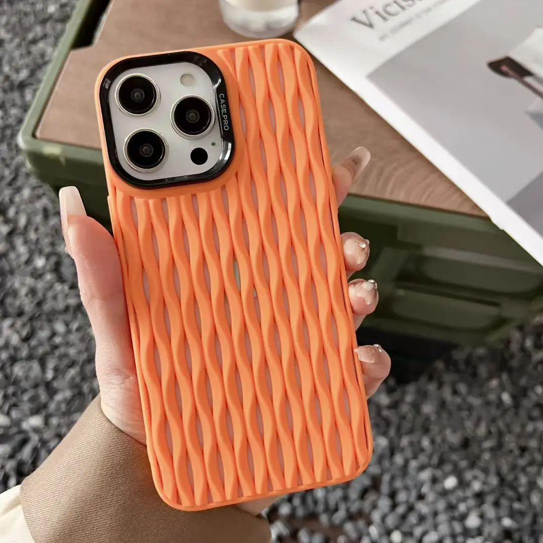 Breathable Heat Mesh Silicone Cooling Shockproof Soft Case