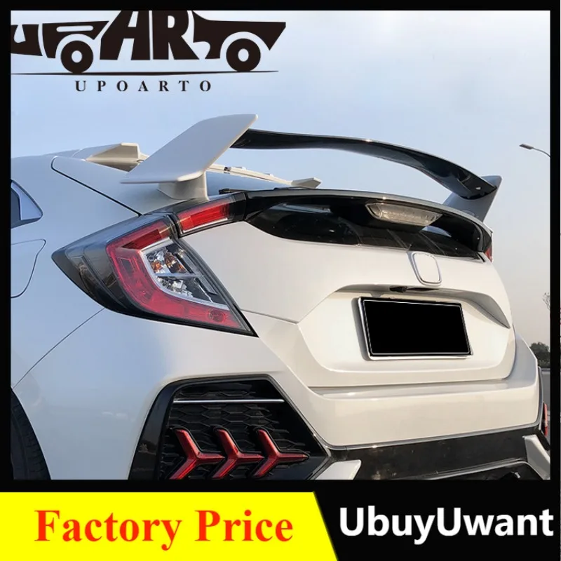 

Высокое качество ABS Тип R фотосессия для Honda Civic Hatchback 10 2016 2017 2018 2019 2020 2021