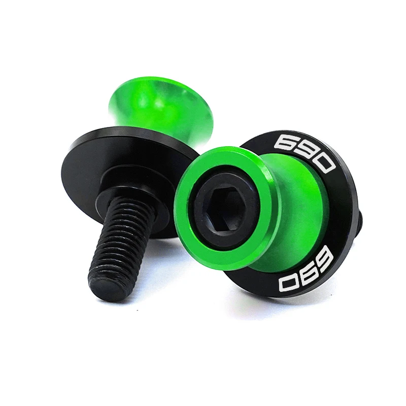 High-Quality Motorcycle Valve Caps & Swingarm Spools with Slider Stand Screws