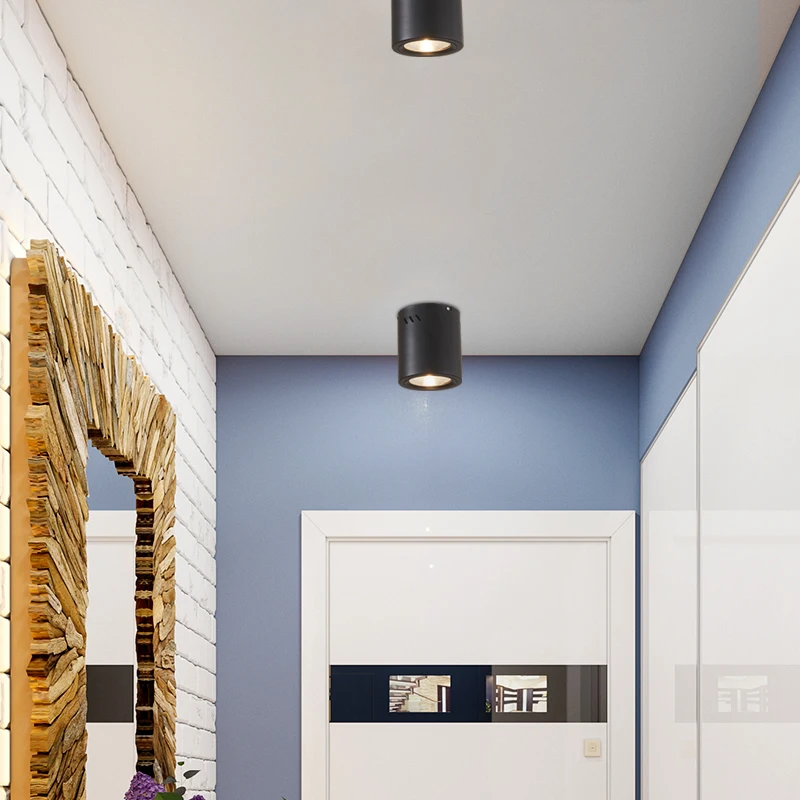 

LED Spotlight Background Ceiling DownlightDrop-in Type Surface Mounted Lamp10W/15W/20WDimmable Ceiling Lamp
