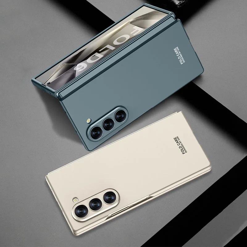 Ultra-thin Armor Plastic Case For Samsung Galaxy Z Fold 6 Camera Protective Shoc