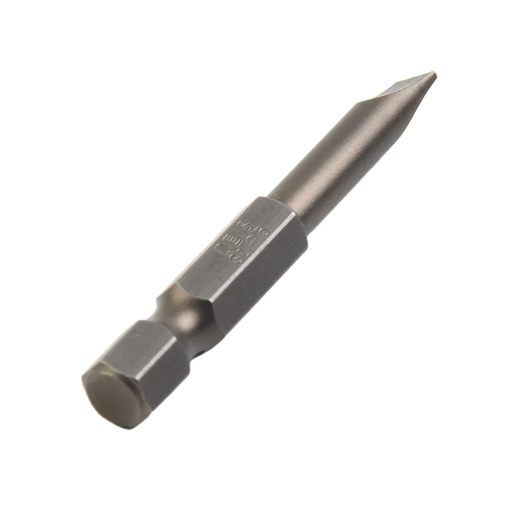 7 Stück 50 mm Flachkopf-Schlitzschraubendreher-Bit 1/4 Zoll Sechskant-Magnetschraubendreher-Bits Handwerkzeuge SL1.6 2.0 2.5 3.0 4.0 5.0 6.0 – Detail 6