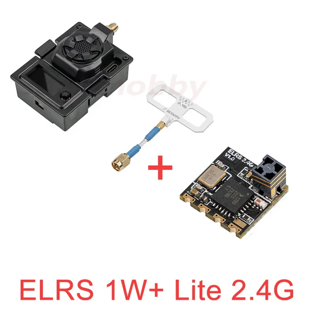 BetaFPV ELRS 2.4G Micro TX Black 1W + EP2 receiver