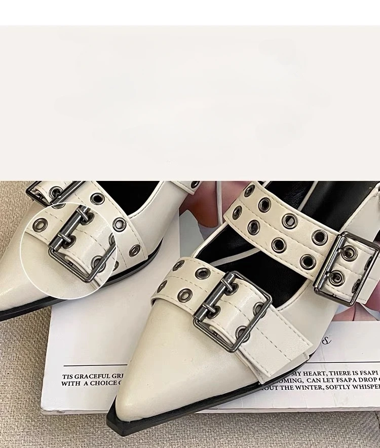 حذاء فردي برشام مدبب