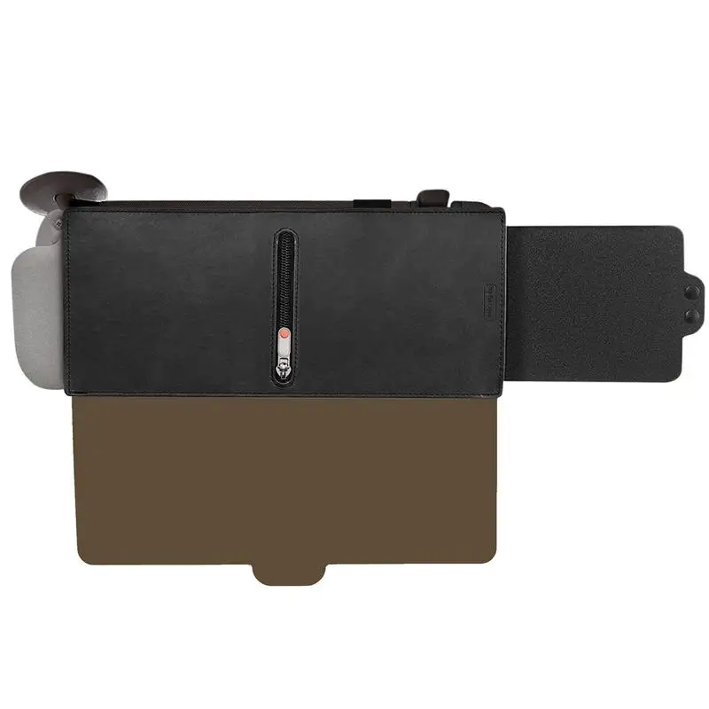 

Автомобильный удлинитель козырька, Солнцезащитный поляризационный удлинитель козырька автомобиля с молнией и крепежными ремнями, универсальный антибликовый автомобильный удлинитель