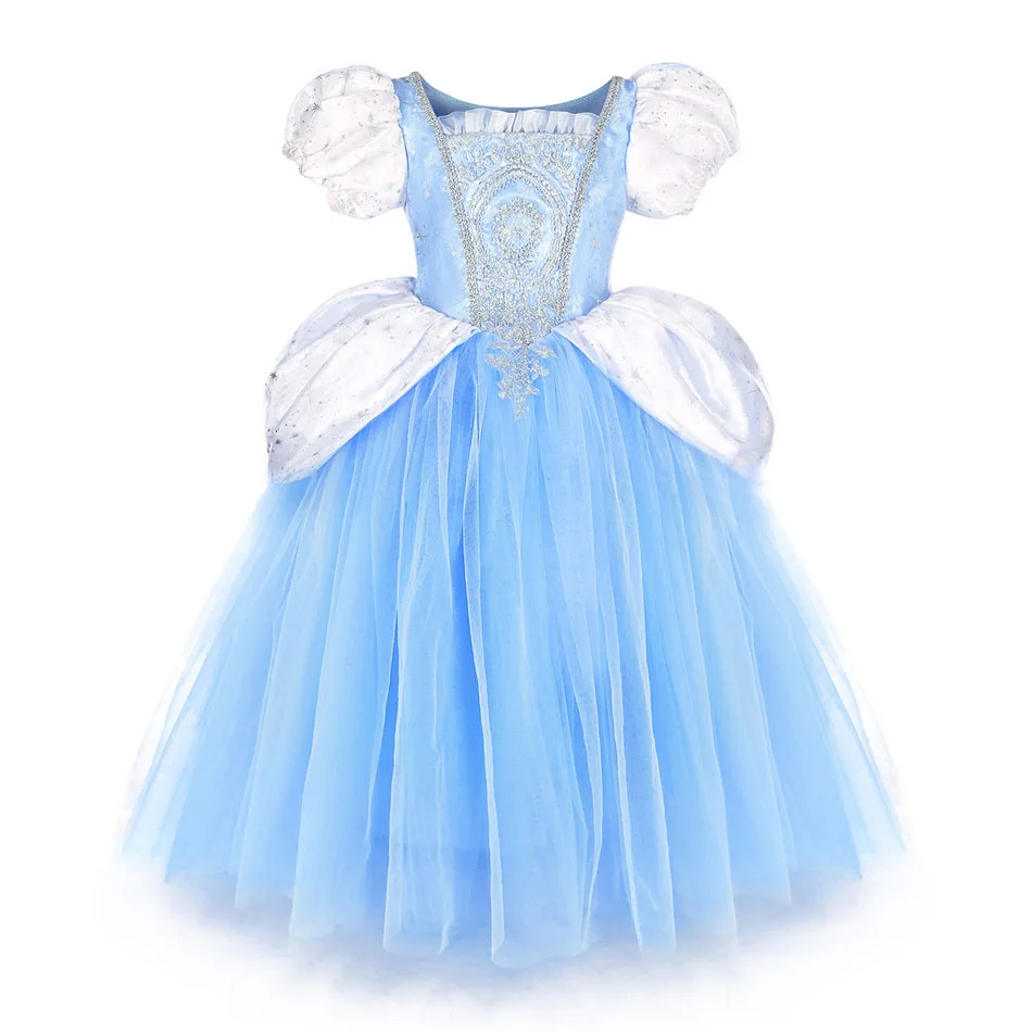 Costume Robe Bleue Princesse Cendrillon