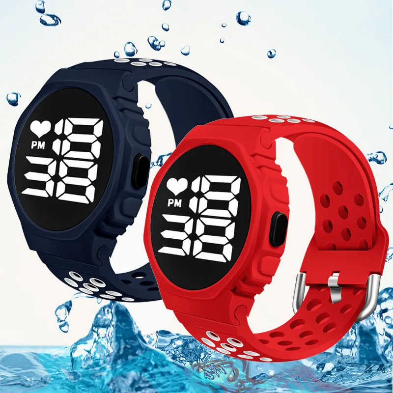 

New LED Electronic kids Watch Children Wristwatch Sports Waterproof Digital Watch for Girls Boys Gift Relojes Para Niños