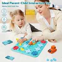 Kid Road Building Maze Game 118 Challenge Logical Thinking Montessori Educational Puzzle Toy Builder Maze Racer Board Game Gift 4
