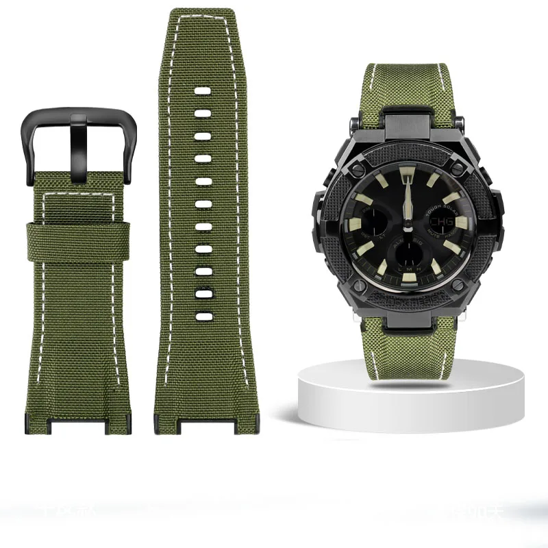 Premium Genuine Leather Watch Strap - Notched Design, 26mm Width