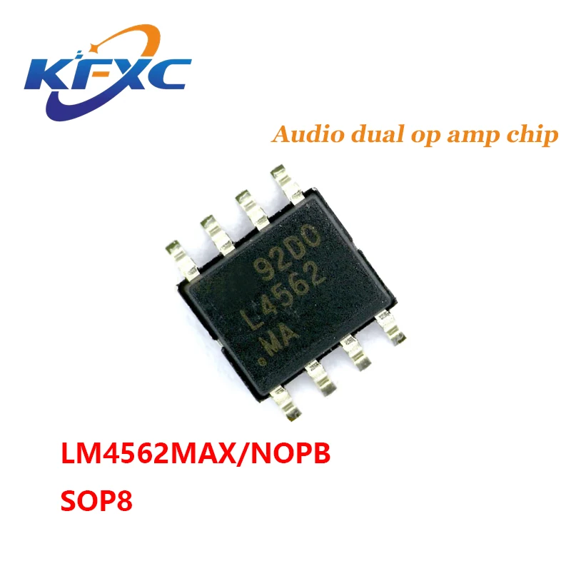 

LM4562MAX/NOPB LM4562MA Audio dual op amp chip package SOP8 new original