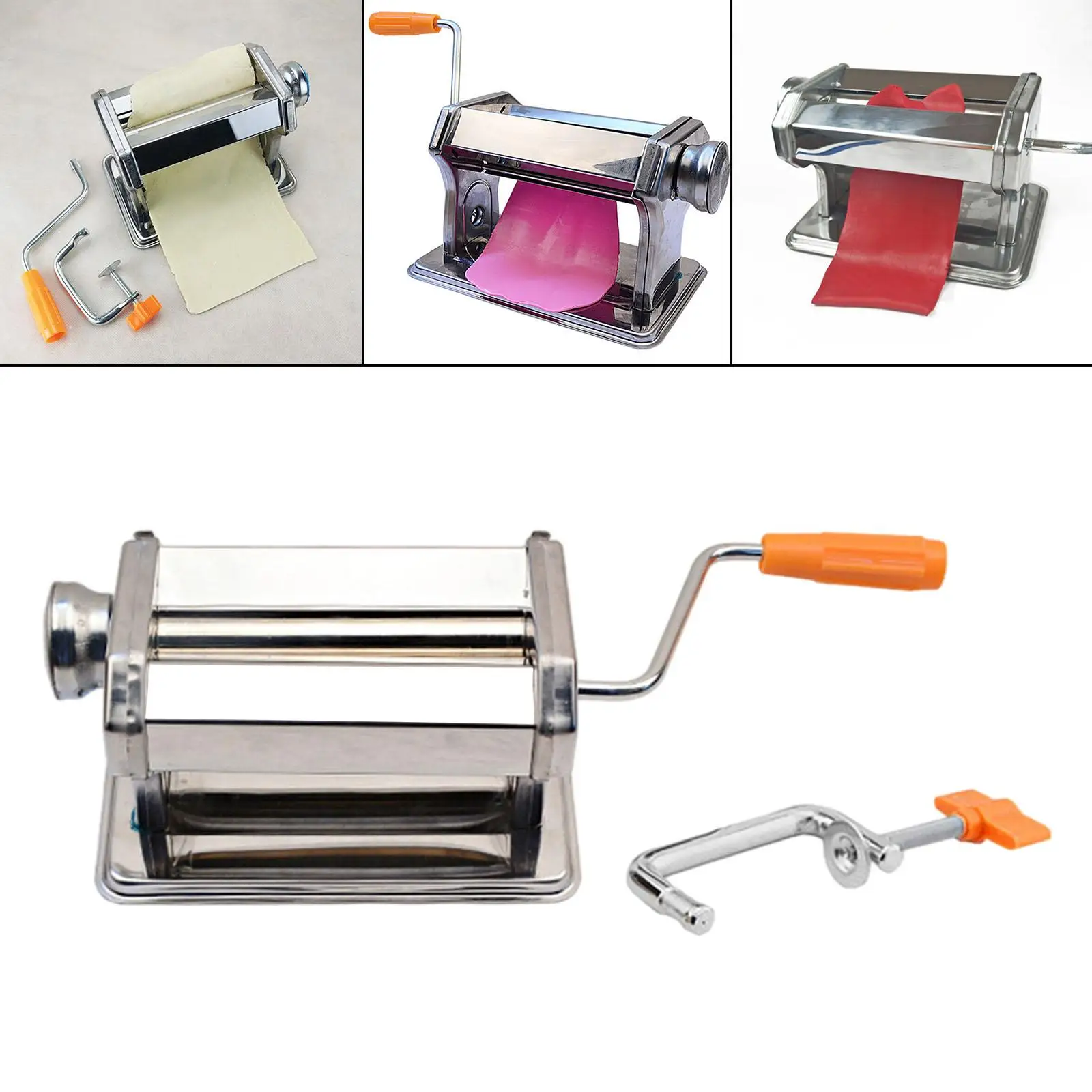 1Pcs Manual Clay Press Polymer Clay Roller Machine Wide Roller