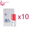 10 bottles/lot Original Korea Eyelash Extensions Sky glue with Red Cap 1-2 seconds dry time 6-7 weeks fastest and strongest glue 1