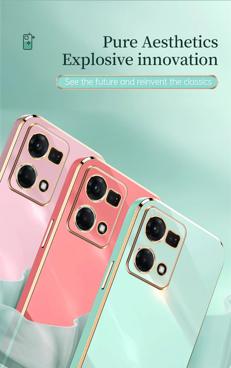 Reno7 Reno8 placage anneau support étui pour Oppo Reno 7 8 6 5 Lite 9 Pro 4g 5g Silicone support couverture arrière Reno5 5lite_voghion.com