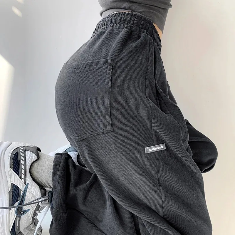 

Women Pants Streetwear Fall 2023 tall waist letters sweatpants female leisure beam feet Pants For Women dropshipping WBXQJ27