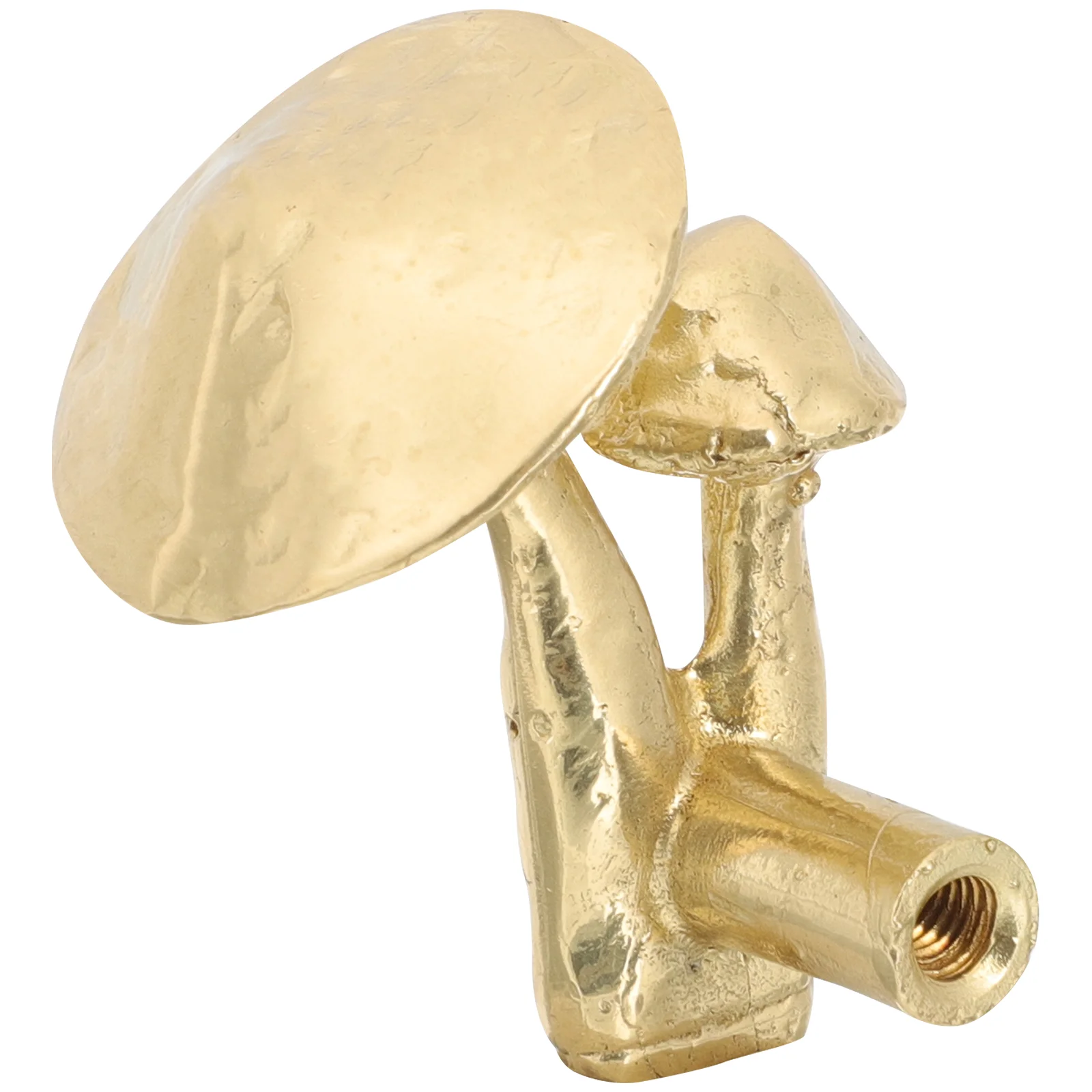 

Brass Mushroom Drawer Cabinet Door Shoe Wardrobe Handle Pull Household Replacement Furniture Knob Doorknob for