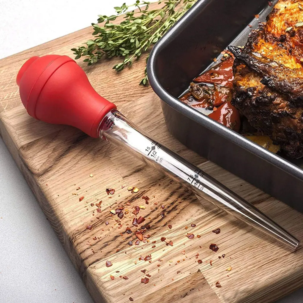 Safe And Non-toxic Meat Injector Syringe Kit For Wide Applications Easy To Turkey Baster Set