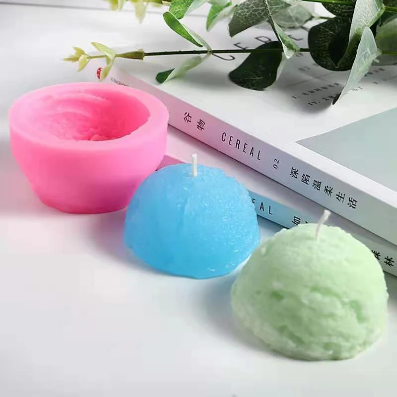 Форма для изготовления Ароматических Свечей в виде шарика мороженого |