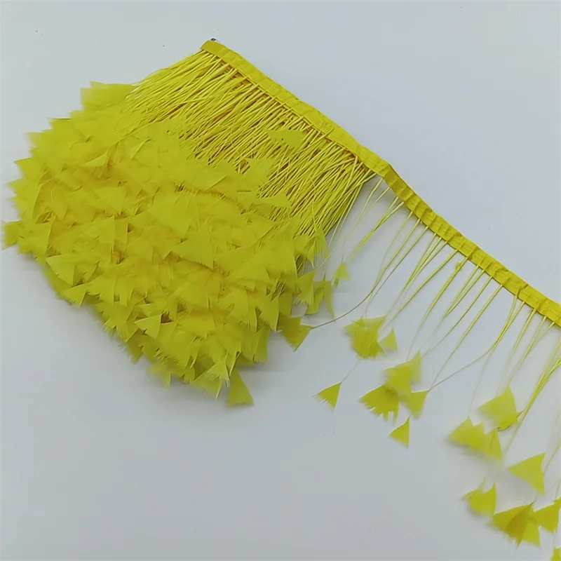 Yellow feathers