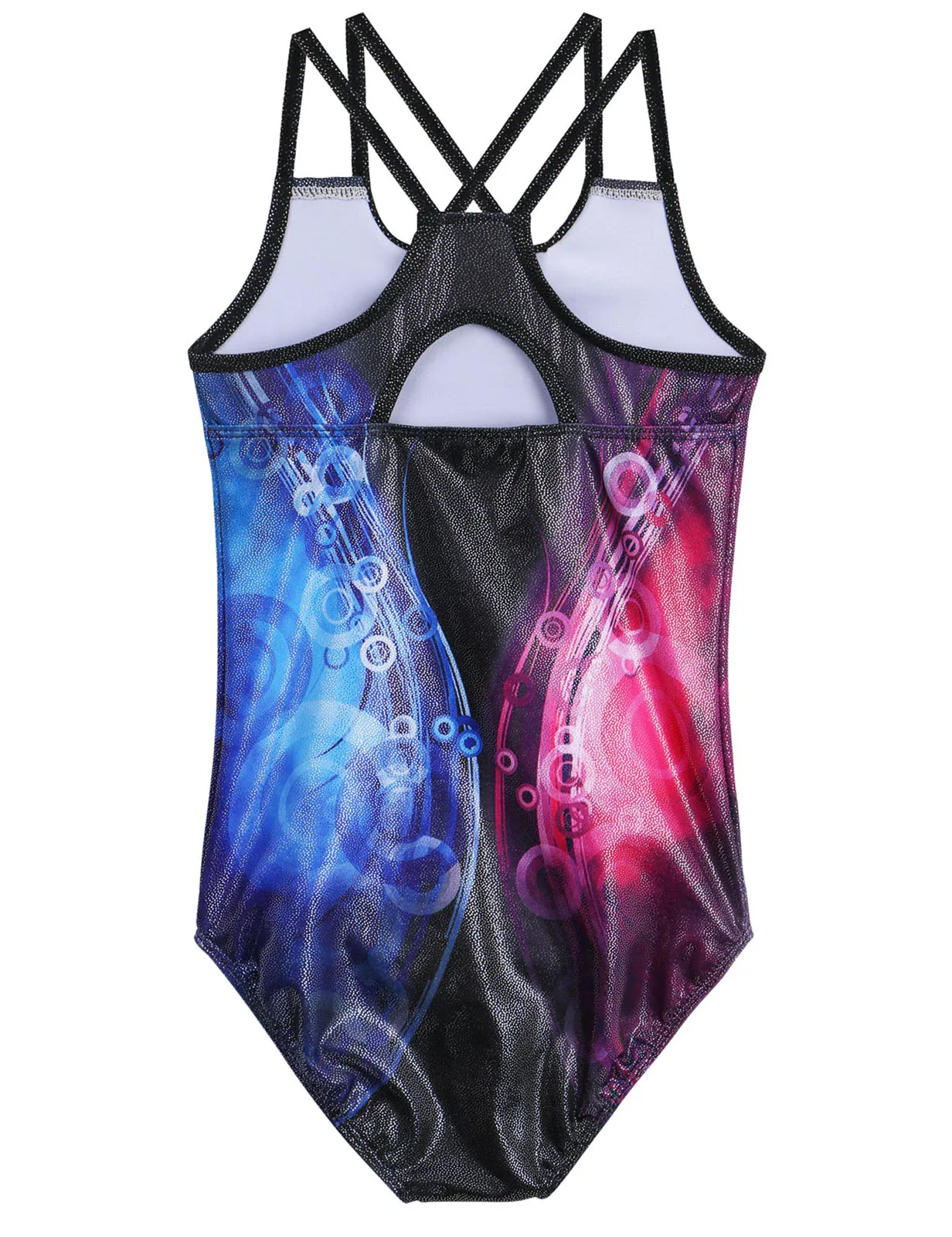 Toddler Girls Ballet Leotards Gymnastics Outfit Dance Wear Kids Bodysuit Practice Costume Sleeveless Performance Clothes