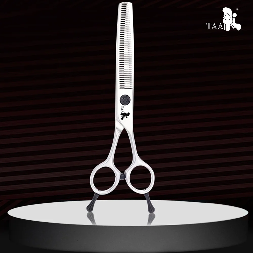 Dog Grooming Shears Professional Pet Scissors Serrated Ultra-Light Hair Cut XX-6040