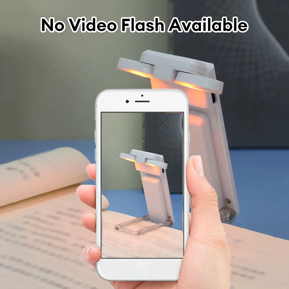Clip-on Bookmark Book Light USB Rechargeable Reading Light Adjustable Brightness Portable Reading Bedside Desk