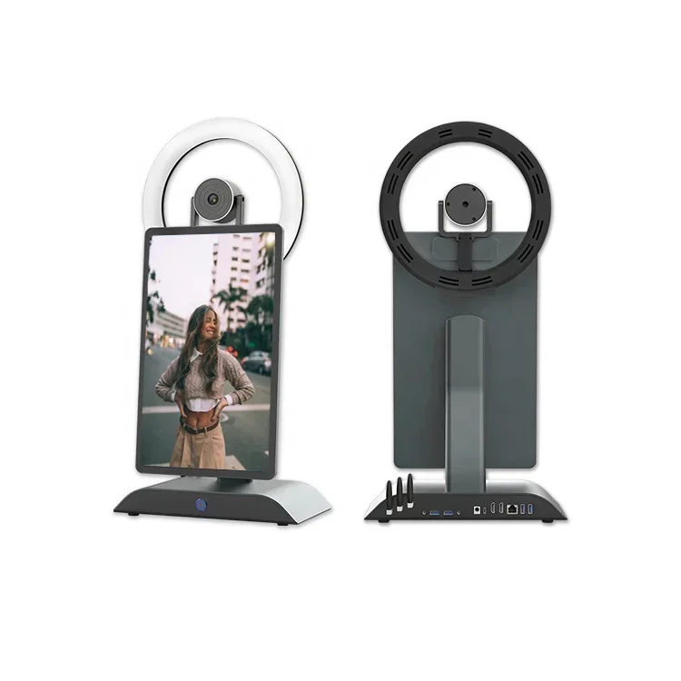 라이브 스트림 장비, LCD 터치 스크린, 페이스북 인스 스마트 데스크탑, 라이브 방송, 올인원 기계, 15.6 인치 HD 2k, 신상