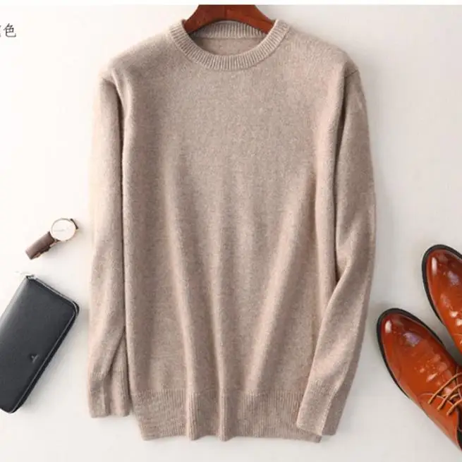 Cashmere cotton sweater men 2024 autumn winter jersey Jumper Robe hombre pull homme hiver pullover men o-neck Knitted sweaters 2