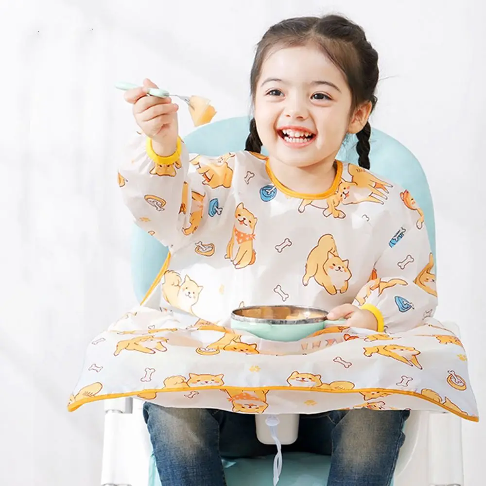 

Saliva Towel Burp Apron Anti-dirty with Table Cloth Cover Animal Pattern Baby Stuff Baby Bib Baby Coverall Baby Eating Artifact