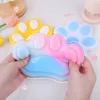 Extra Large Squeeze Cat Paw Toys Silicone PVC Decompression Toys Sticky Soft Pinching And Decompressing Toy for Stress Relief 5