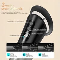 Nettoyeur d'oreilles électrique avec trois modes de pression, batterie rechargeable, double réservoir d'eau et plusieurs embouts pour usage domestique 2