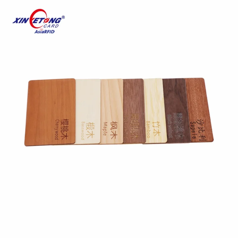 

custom Wooden card with keycards mini biometric electronic lock fingerprint