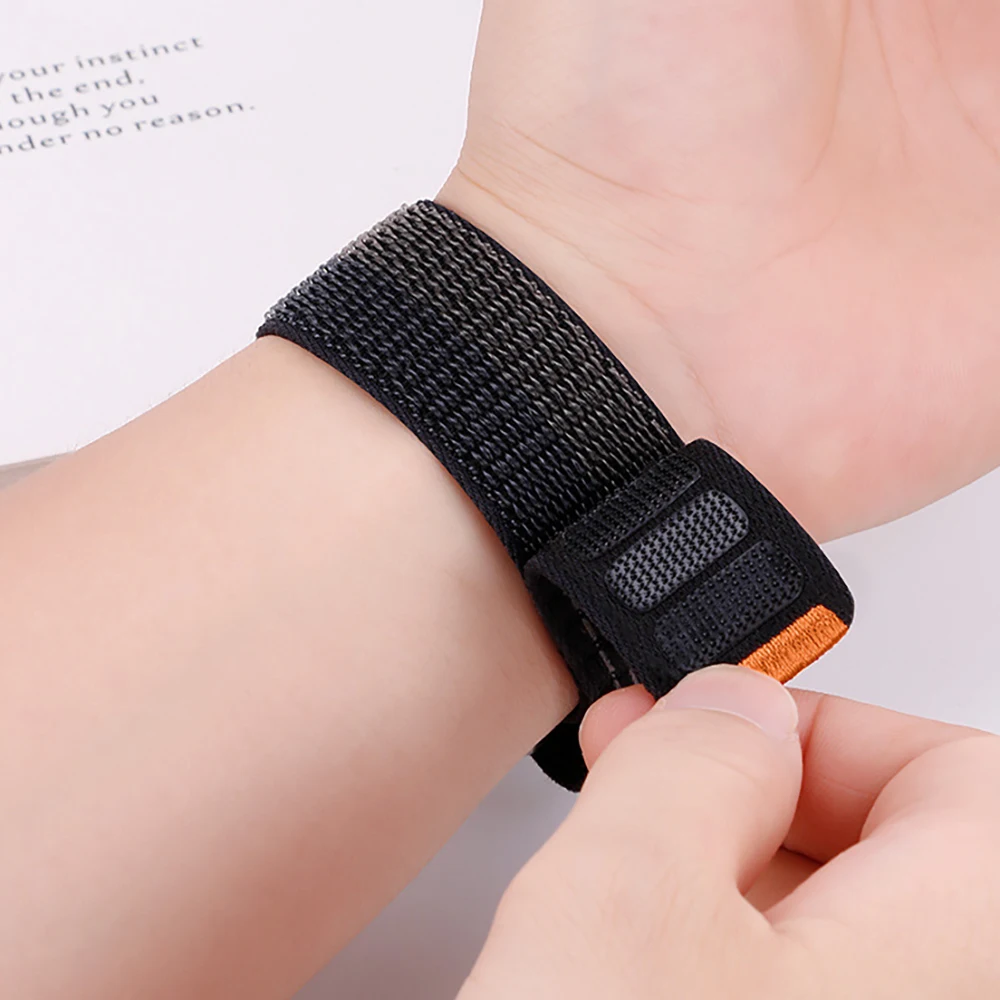 Nylon Loop Bracelet Quick Fit Strap Band for Smartwatches, 22mm/26mm