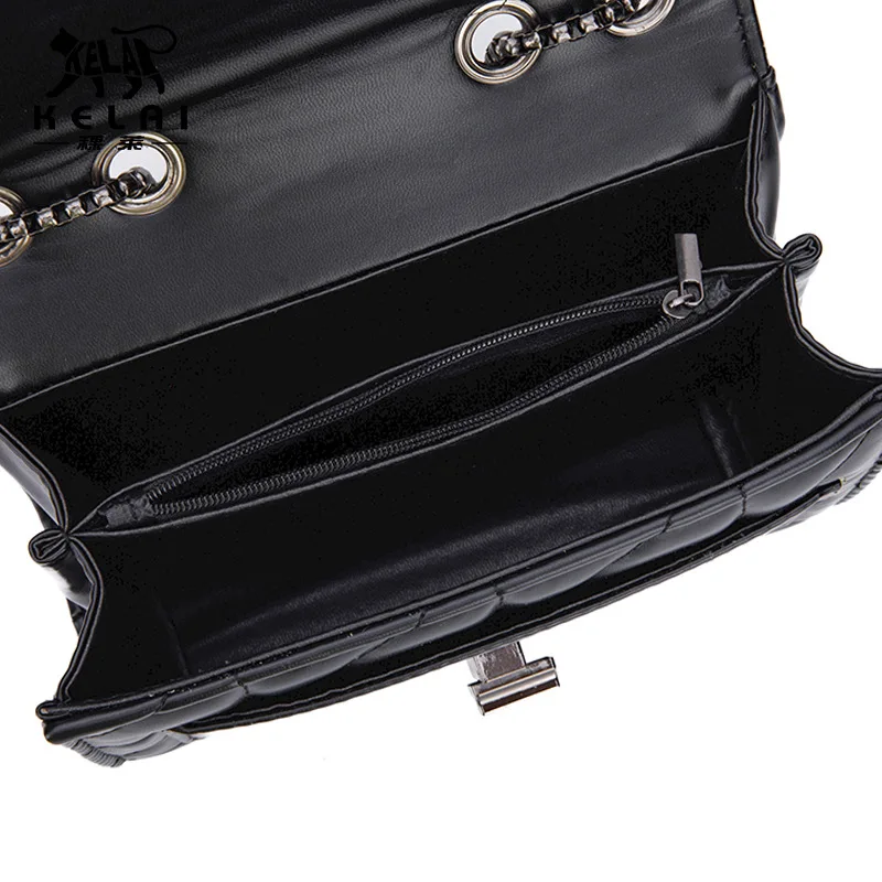Women Leather Chain Crossbody Bags Shoulder Messenger Clutch leather handbag women handbags crossbody bags