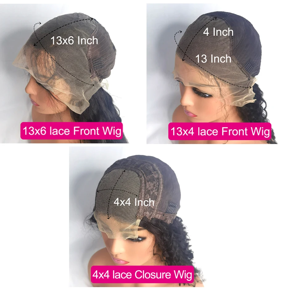 Perruque Lace Front Wig Brésilienne Naturelle, Cheveux Lisses, Bordeaux 99j, 13x4, 13x6, 4x4, pour Femme