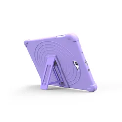 Shockproof Stand Cover - Rugged Protection for TabA6 10.1 T580 T585 (Purple)
