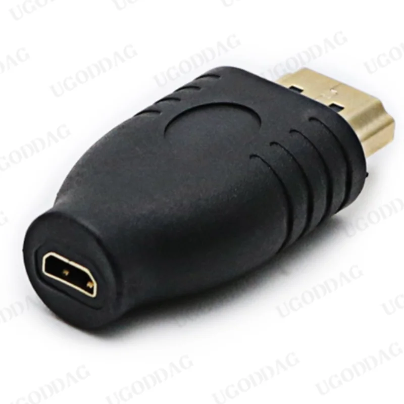 Adattatore Da Micro HDMI A HDMI Standard Convertore Compatibile HDTV Spina HDMI Standard Nera Da Tipo A A Micro HDMI Tipo D Femmina - Foto 13