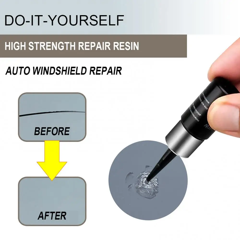 Car Windshield Cracked Repair Tool DIY Windshield Repair Fluid Vehicle Window Screen Glass Scratch Crack Car Repair Fluid Tool
